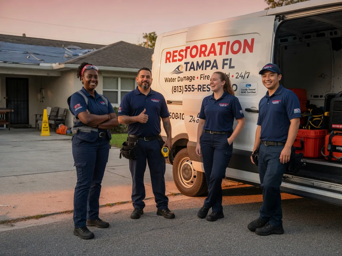 Water Damage Restoration company in Prague, OK